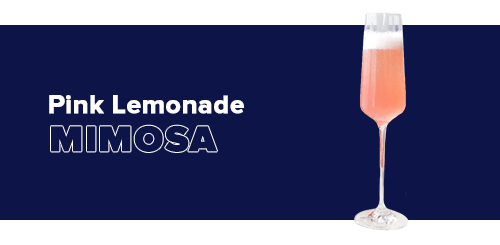 Non-Alcoholic Pink Lemonade Mimosa - Craftzero