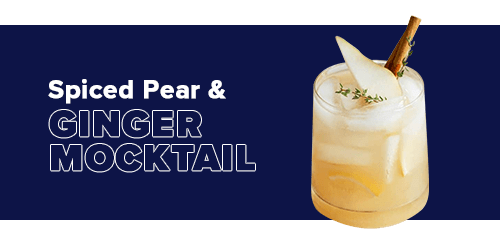 Spiced Ginger & Pear Mocktail - Craftzero