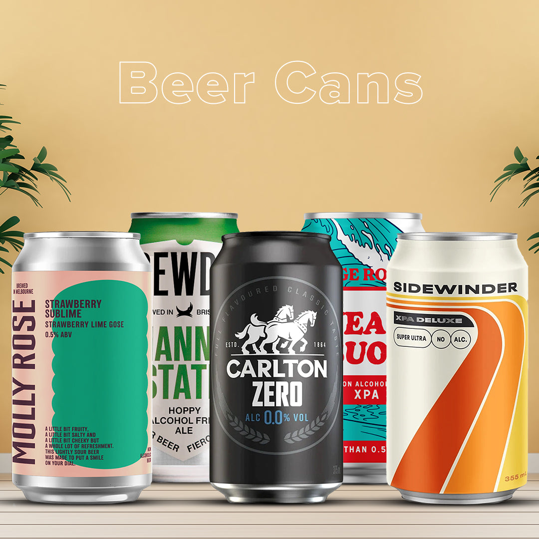 Non Alcoholic Beer Cans - Craftzero