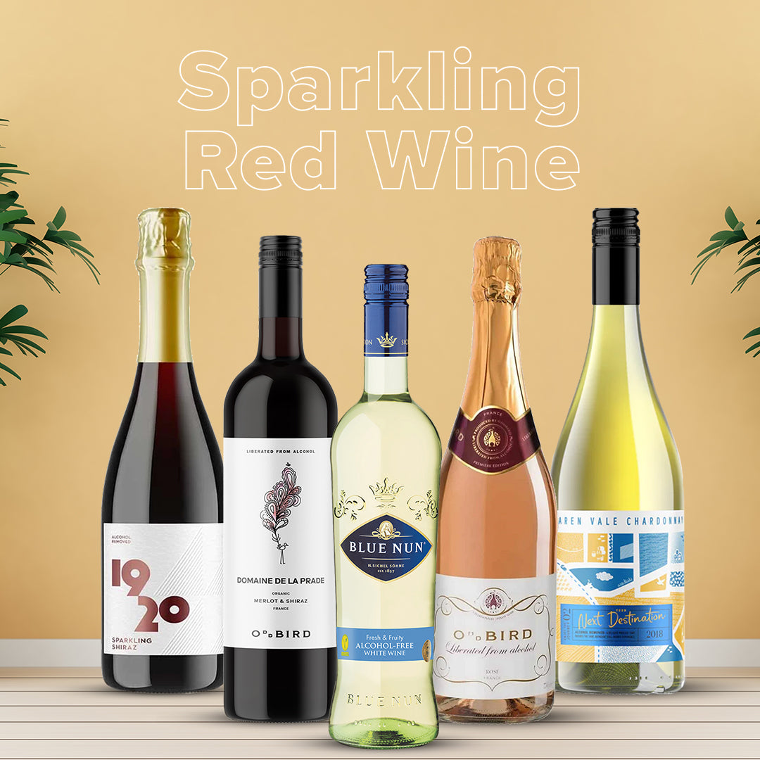 Non Alcoholic Sparkling Red Wine - Craftzero