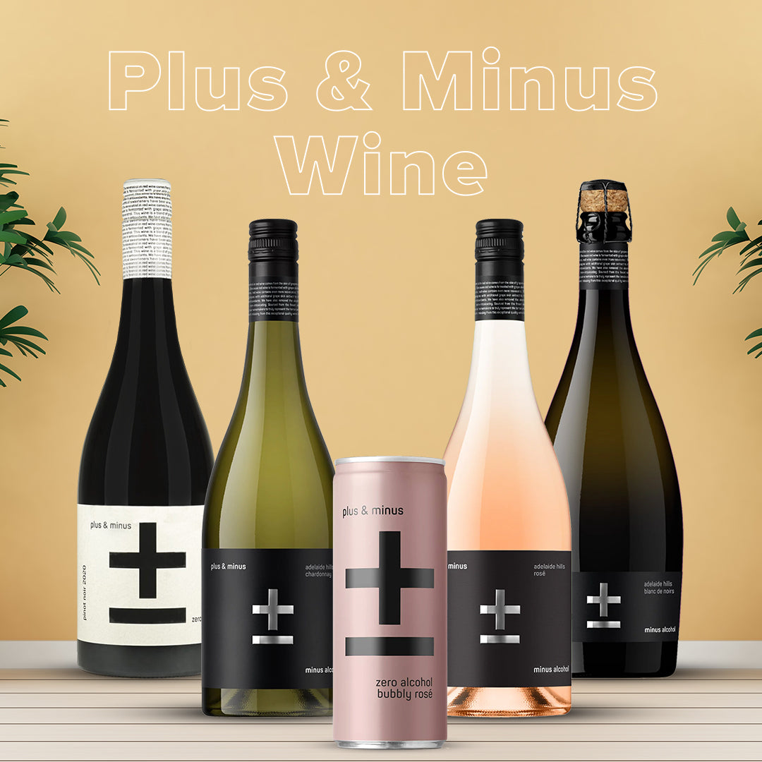 Plus & Minus Non Alcoholic Wine - Craftzero