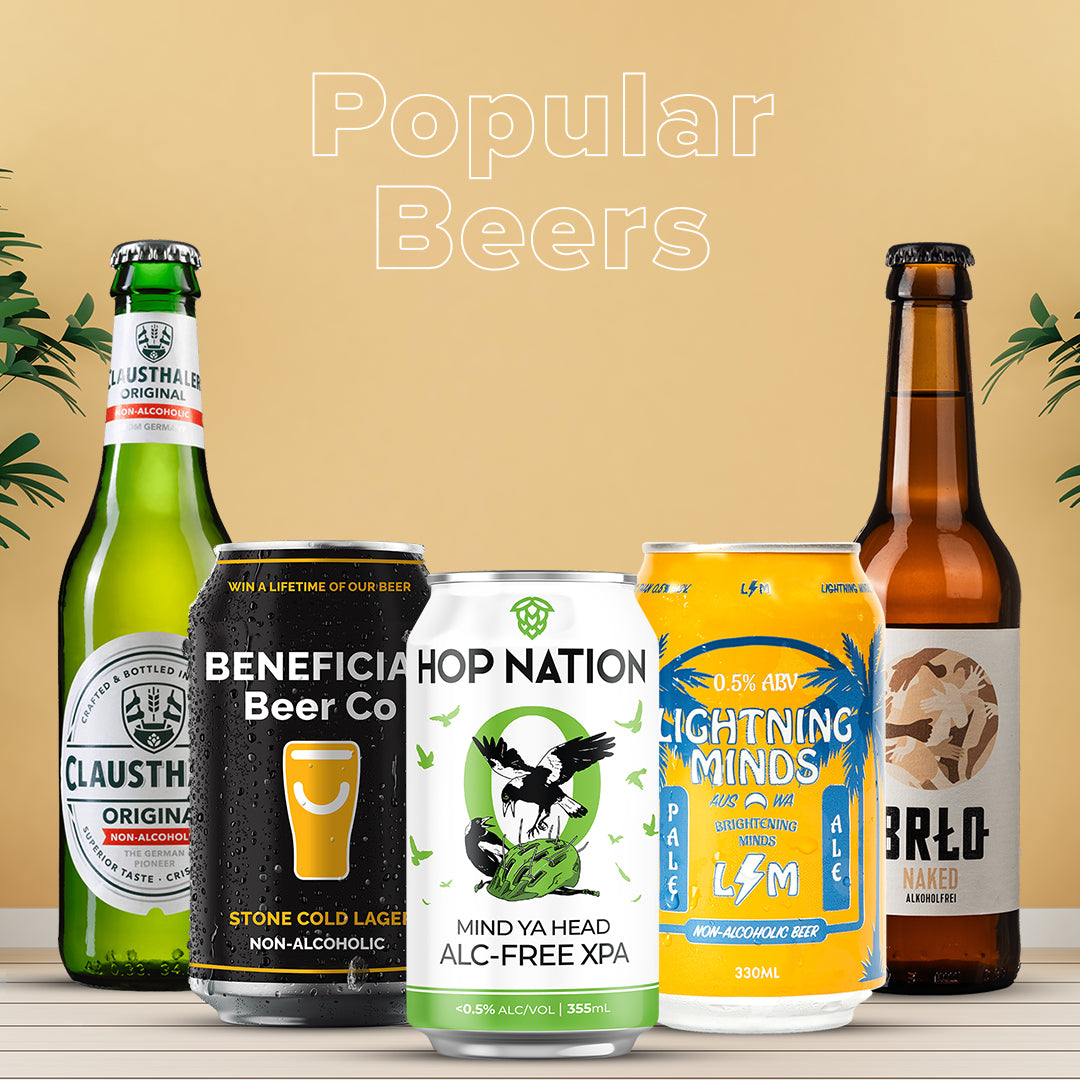 Popular Non Alcoholic Beers - Craftzero