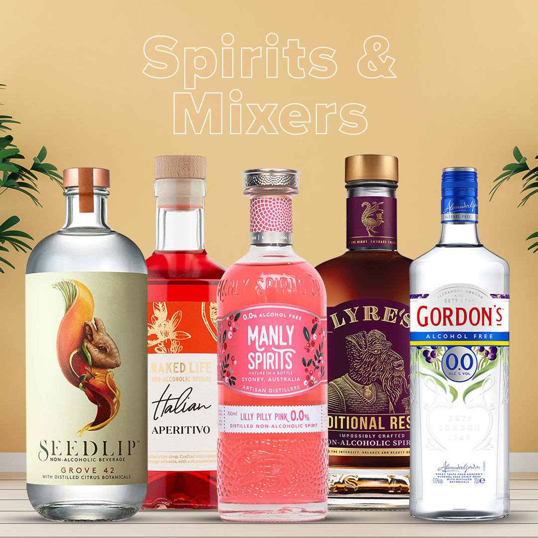 Spirits and Mixers | Craftzero