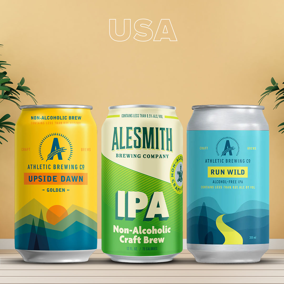 USA Non Alcoholic Beer - Craftzero