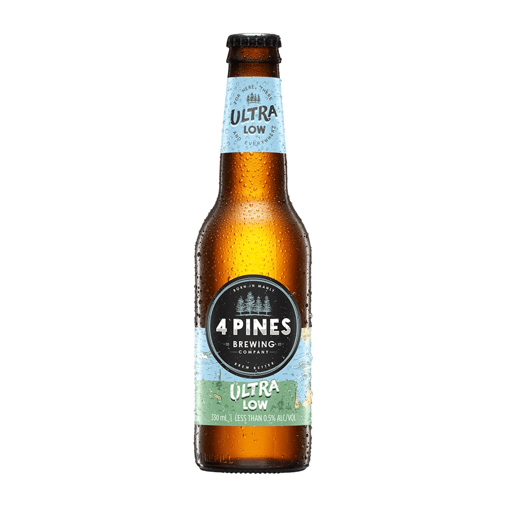 4 Pines Ultra Low Alcoholic Ale 330mL | 4 Pines | Craftzero