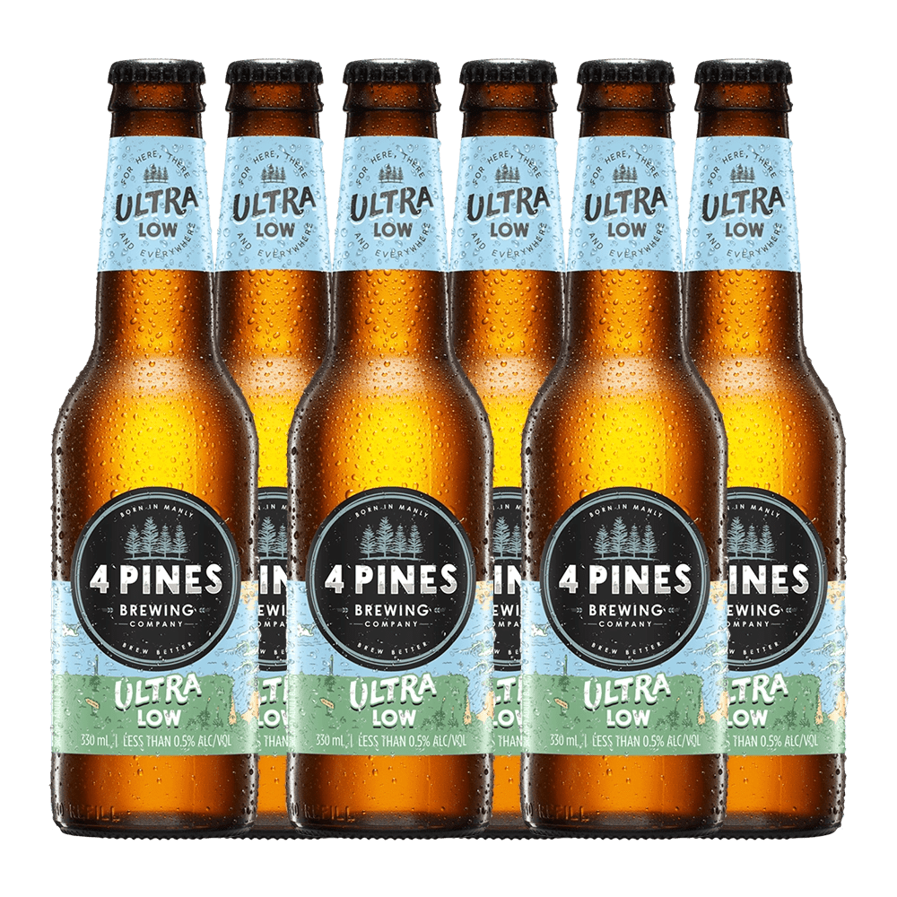 4 Pines Ultra Low Alcoholic Ale 330mL | 4 Pines | Craftzero