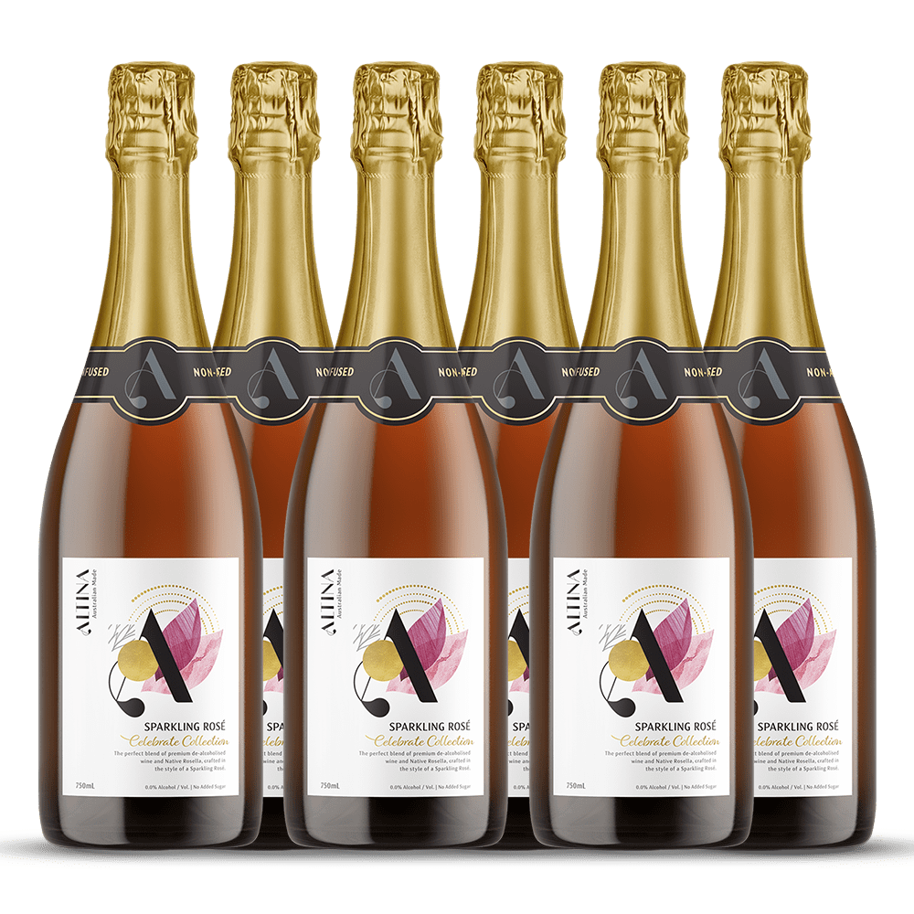 Altina Sparkling Rosé Non-Alcoholic 750mL - Altina Drinks - Craftzero