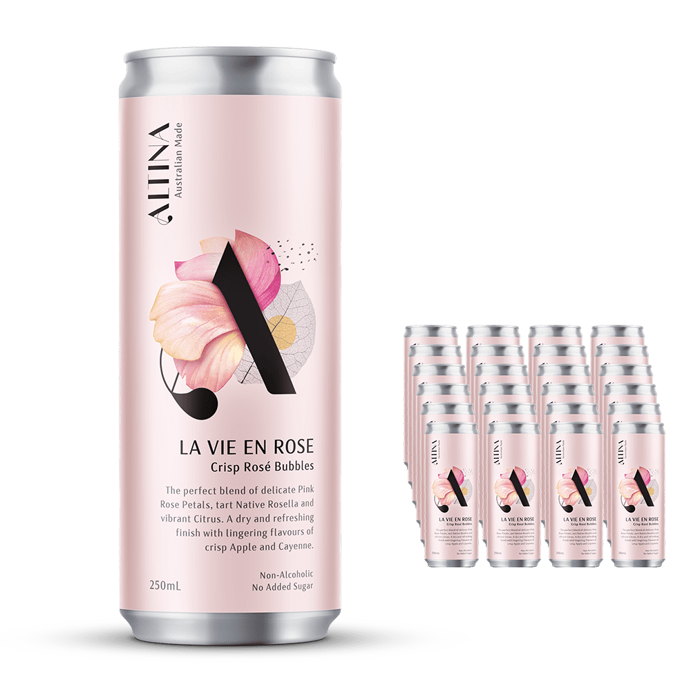 Altina La Vie En Non-Alcoholic Rosé 250mL - Altina Drinks - Craftzero