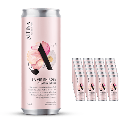 Altina La Vie En Non-Alcoholic Rosé 250mL - Altina Drinks - Craftzero