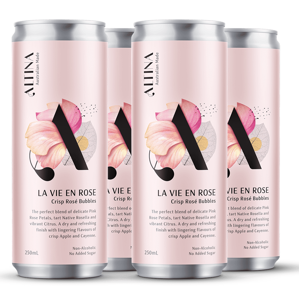 Altina La Vie En Non-Alcoholic Rosé 250mL - Altina Drinks - Craftzero