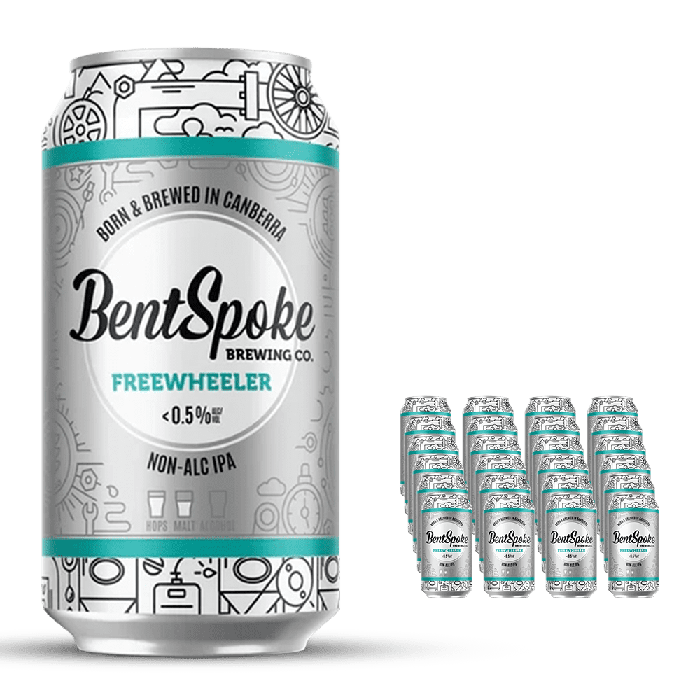 BentSpoke Brewing Freewheeler Non Alc IPA 375mL - BentSpoke Brewing - Craftzero