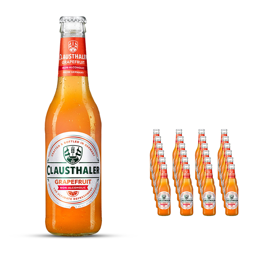 Clausthaler Grapefruit 330mL - Clausthaler - Craftzero