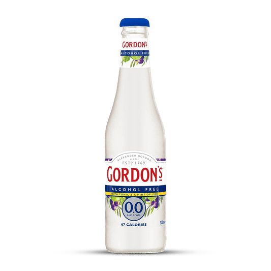 Gordons Alcohol Free Gin With Tonic And Lime 330mL - Gordons - Craftzero