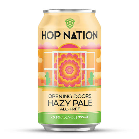 Hop Nation Opening Doors Hazy Pale Ale 330mL - Hop Nation Brewing Co. - Craftzero