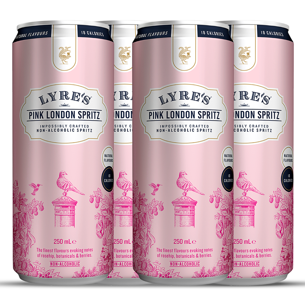 Lyre's RTD Pink London Spritz 250mL