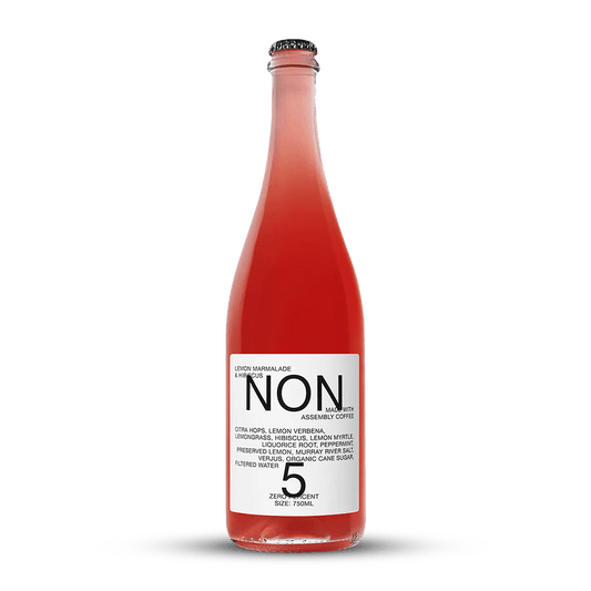 NON 5 Lemon Marmalade & Hibiscus 750mL - NON - Craftzero