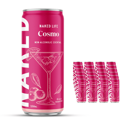 Naked Life Non Alcoholic Cosmo Cocktail 250mL - Naked Life - Craftzero