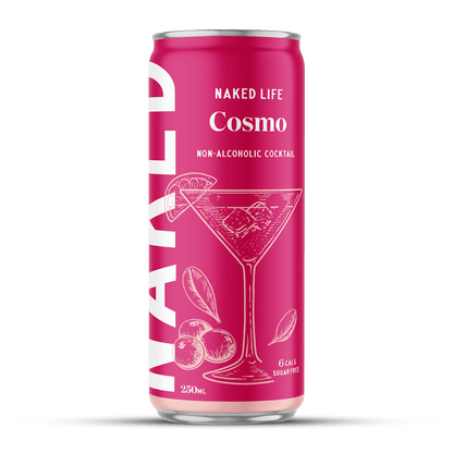 Naked Life Non Alcoholic Cosmo Cocktail 250mL - Naked Life - Craftzero