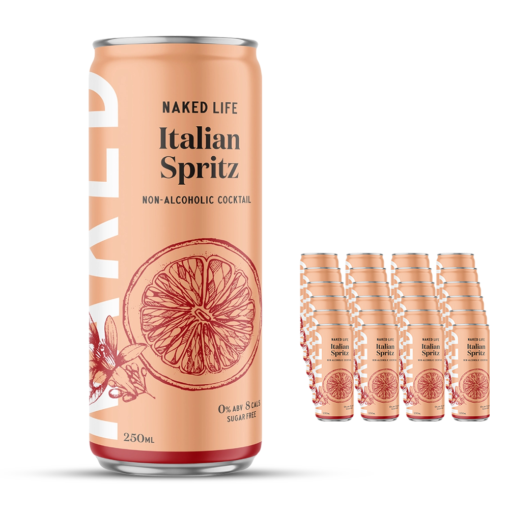 Naked Life Non Alcoholic Italian Spritz 250mL - Naked Life - Craftzero