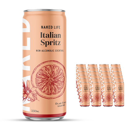 Naked Life Non Alcoholic Italian Spritz 250mL - Naked Life - Craftzero