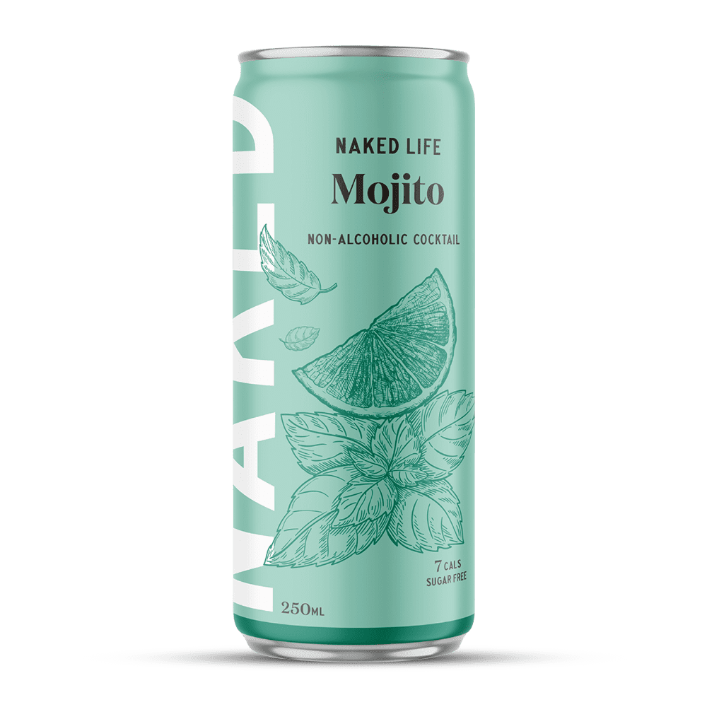 Naked Life Non Alcoholic Mojito 250mL - Naked Life - Craftzero