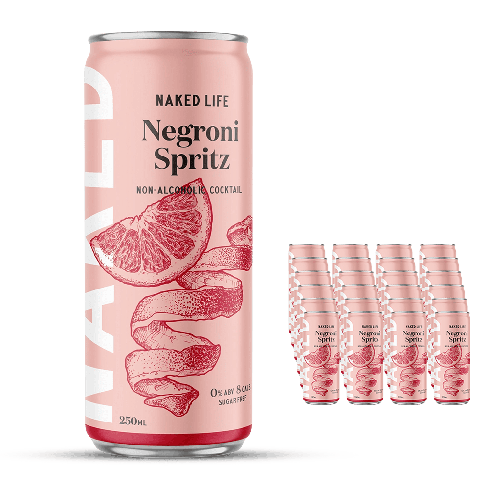 Naked Life Non Alcoholic Negroni Spritz 250mL - Naked Life - Craftzero