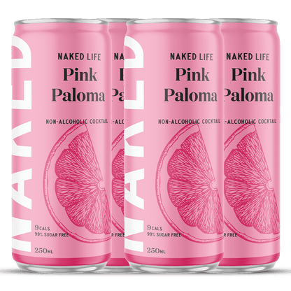 Naked Life Non-Alcoholic Pink Paloma 250mL - Naked Life - Craftzero