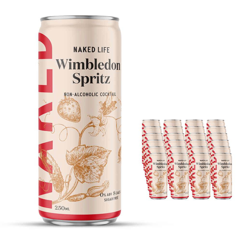 Naked Life Non Alcoholic Wimbledon Spritz 250mL - Naked Life - Craftzero