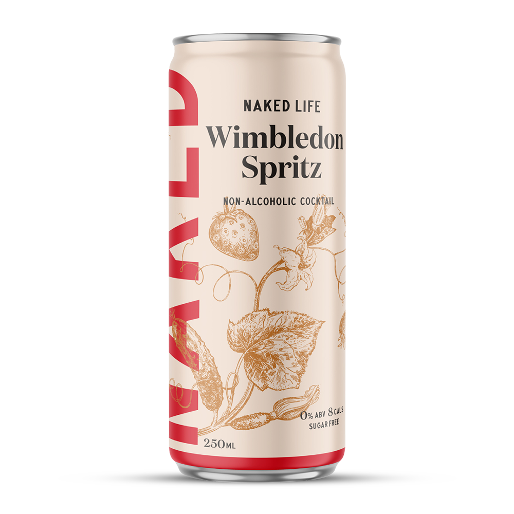 Naked Life Non Alcoholic Wimbledon Spritz 250mL - Naked Life - Craftzero