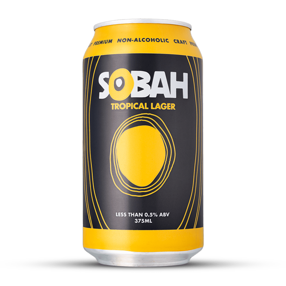Sobah Tropical Lager 375mL - Sobah Beverages - Craftzero