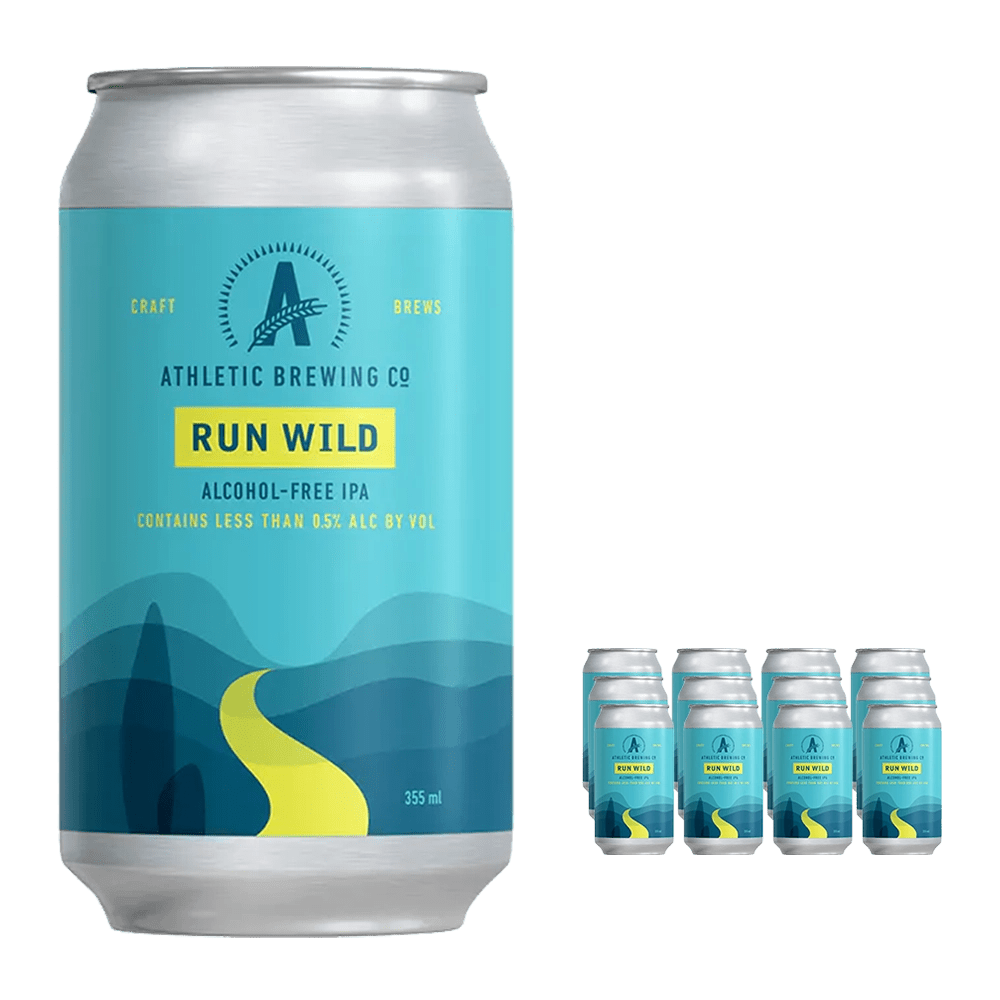 Athletic Brew Co. Run Wild IPA 355mL | Athletic Brewing Co. | Craftzero