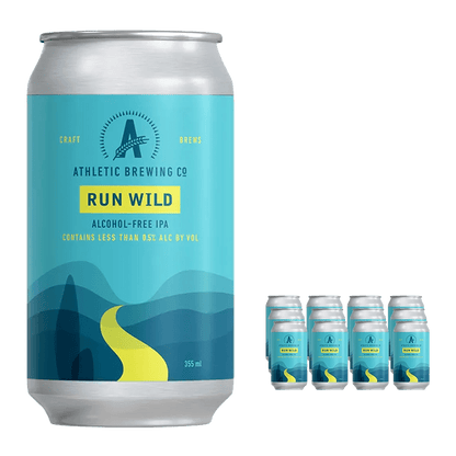 Athletic Brew Co. Run Wild IPA 355mL | Athletic Brewing Co. | Craftzero