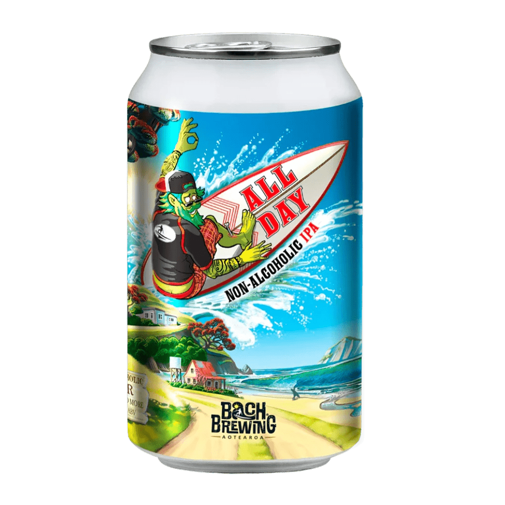 Bach Brewing All Day Non - Alcoholic IPA 330mL | Bach Brewing | Craftzero