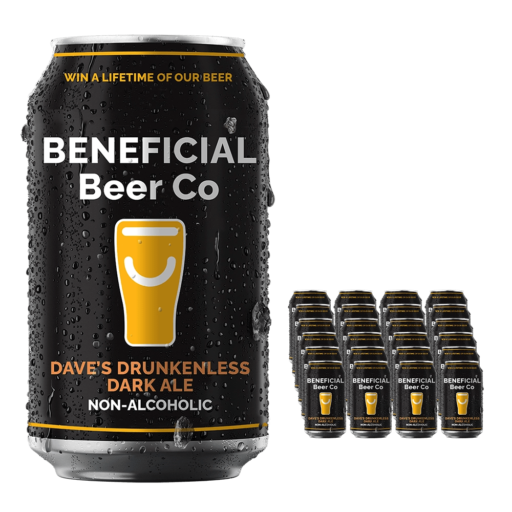 Beneficial Beer Co Dave's Drunkenless Dark Ale 375mL | Beneficial Beer Co | Craftzero