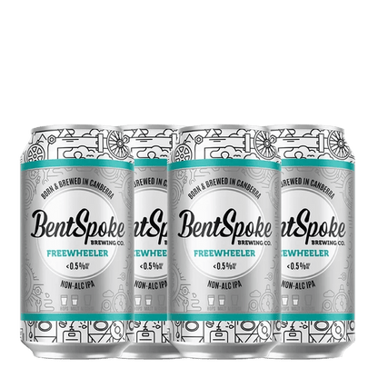 BentSpoke Brewing Freewheeler Non Alc IPA 375mL | BentSpoke Brewing | Craftzero