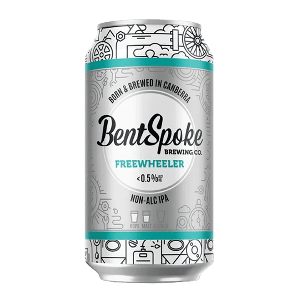 BentSpoke Brewing Freewheeler Non Alc IPA 375mL | BentSpoke Brewing | Craftzero