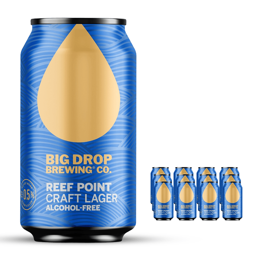 Big Drop Reef Point Craft Lager 330mL | Big Drop | Craftzero