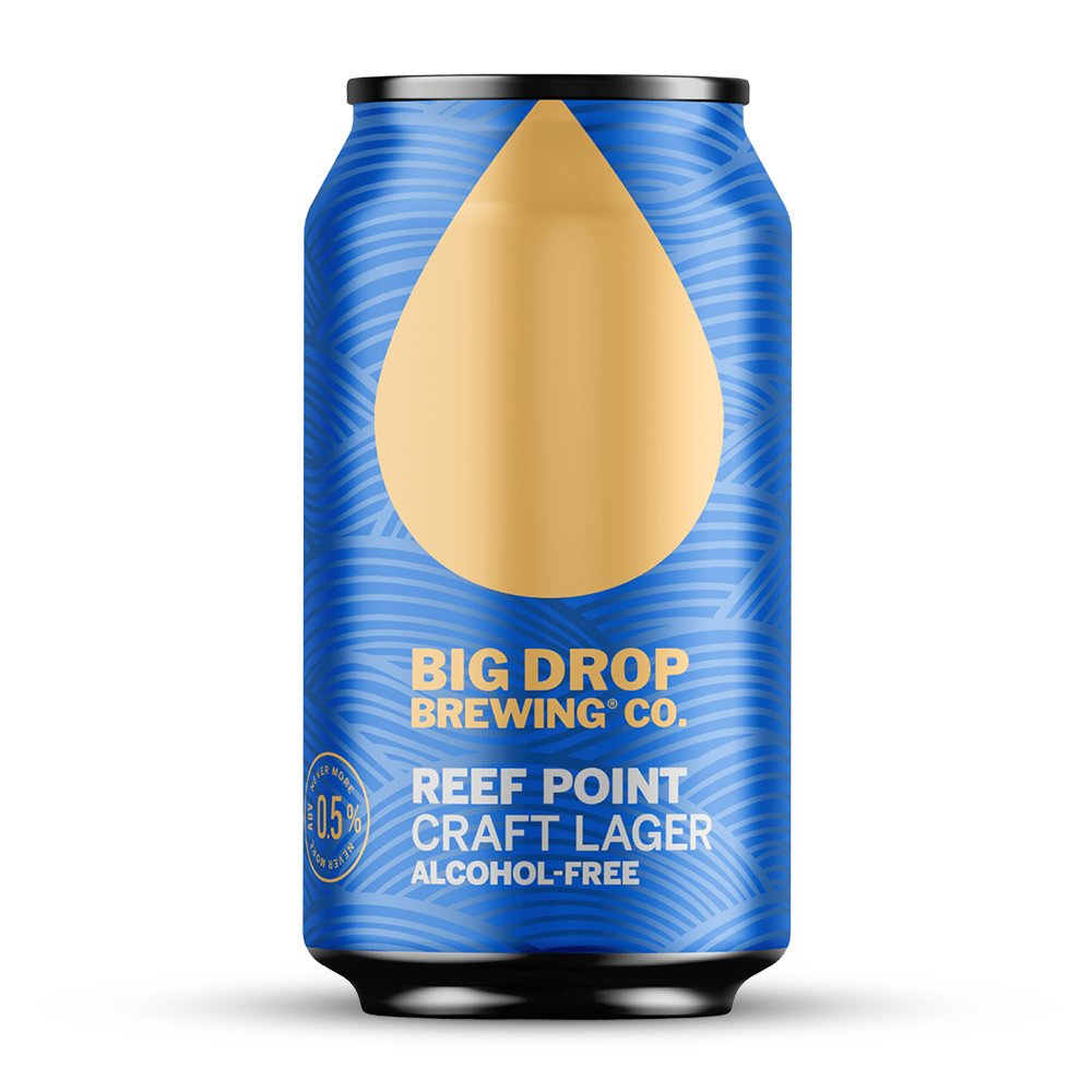 Big Drop Reef Point Craft Lager 330mL - Big Drop - Craftzero