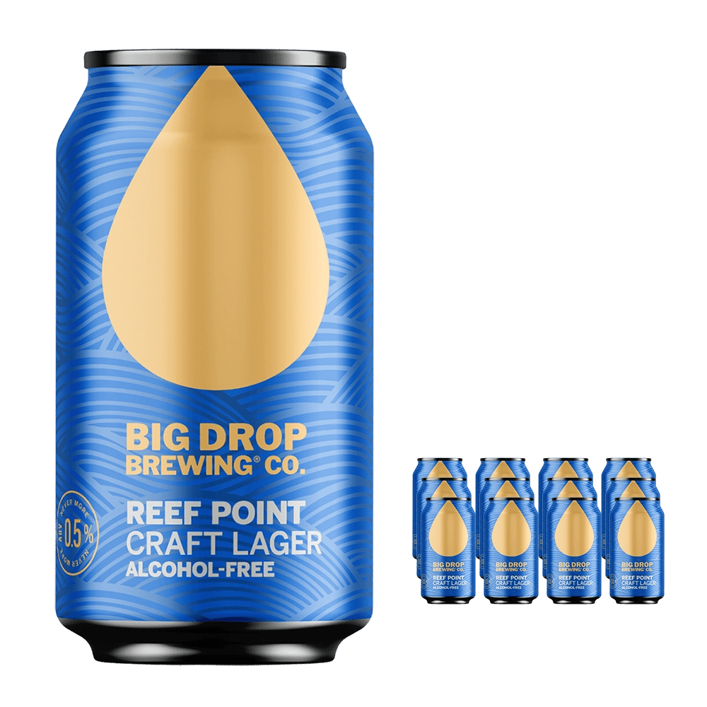 Big Drop Reef Point Craft Lager 330mL | Big Drop | Craftzero