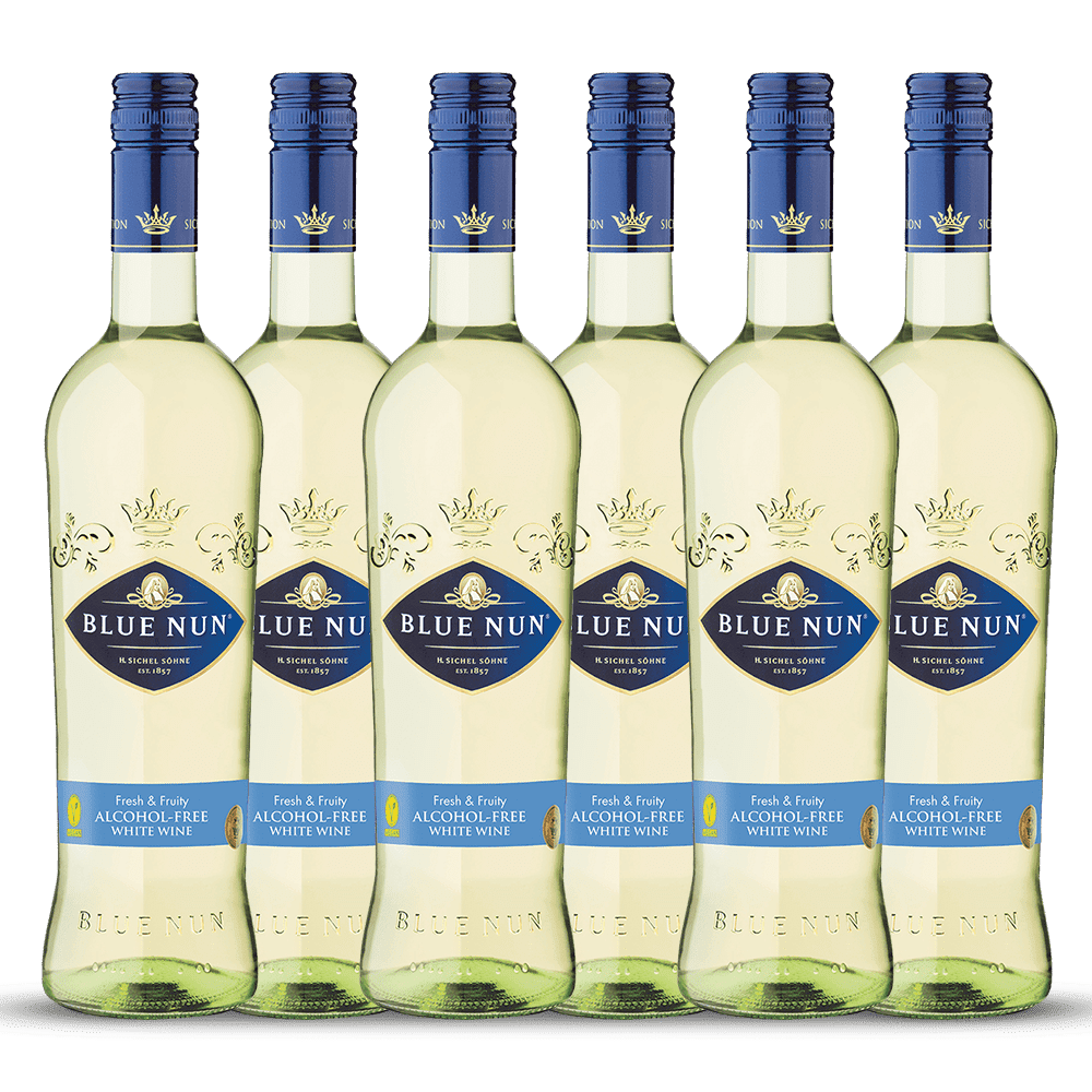 Blue Nun Alcohol Free Soft & Fruity Vegan White (6x Bottles) | Blue Nun | Craftzero