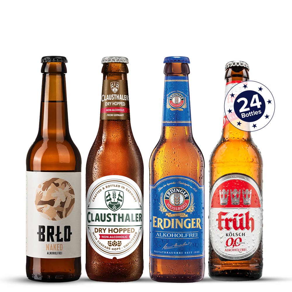 Brlo, Clausthaler Dry Hopped, Erdinger & Fruh (24 Pack) | Craftzero | Craftzero