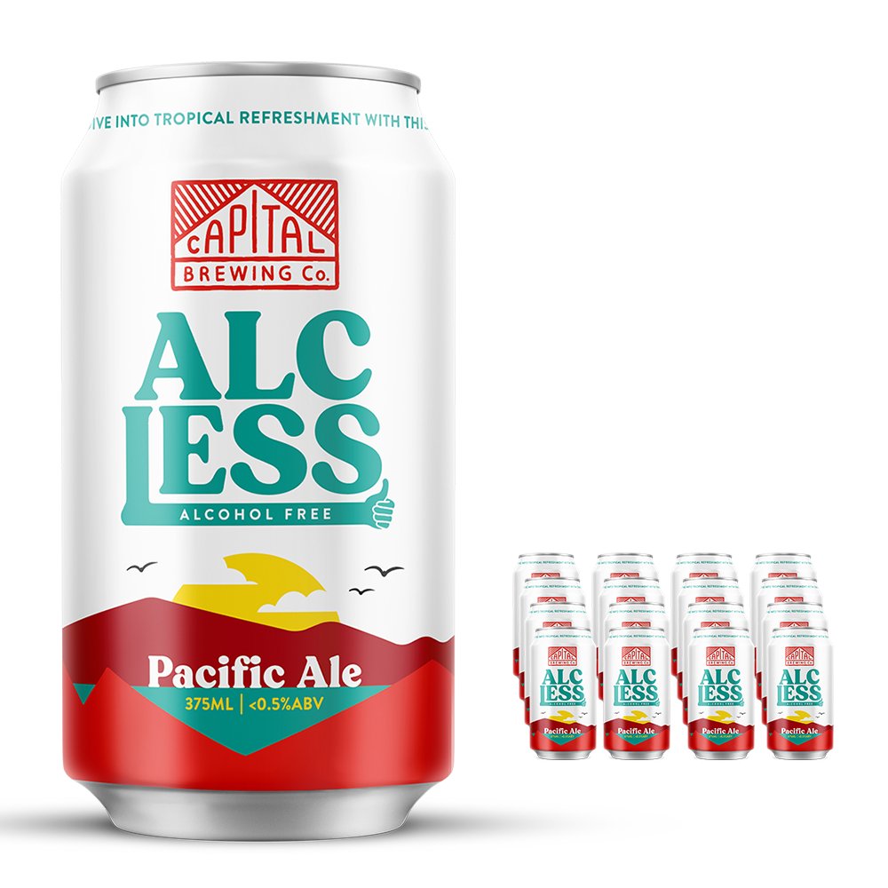 Capital Brewing Alc - Less Pacific Ale 375mL | Capital Brewing Co. | Craftzero