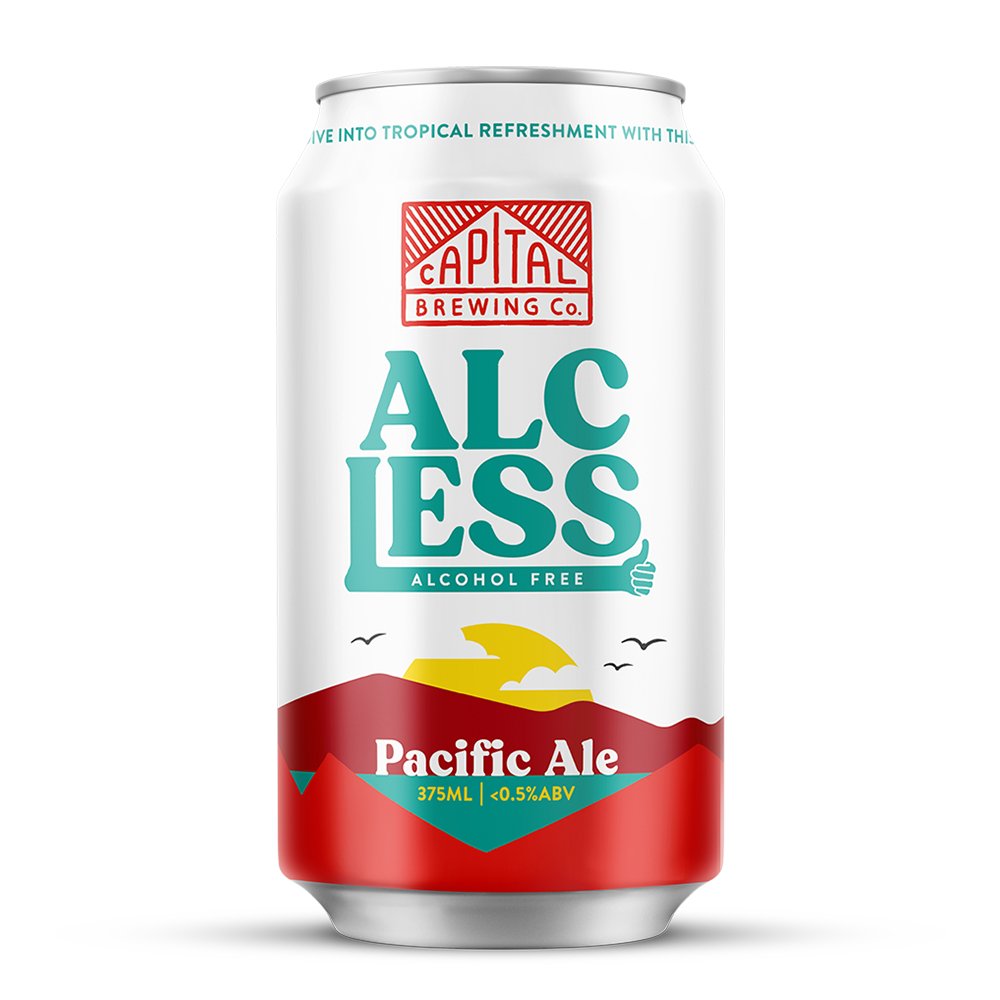 Capital Brewing Alc - Less Pacific Ale 375mL | Capital Brewing Co. | Craftzero