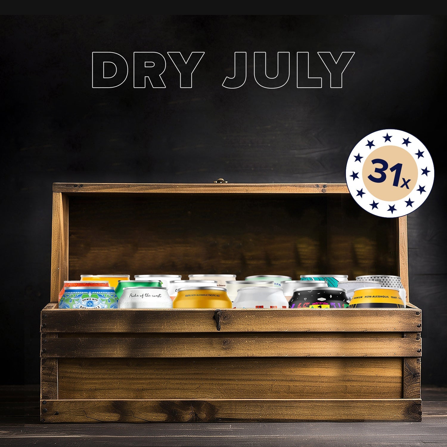 Christmas in 'Dry' July | 31 Non Alc Gems | Free Shipping - Craftzero - Craftzero