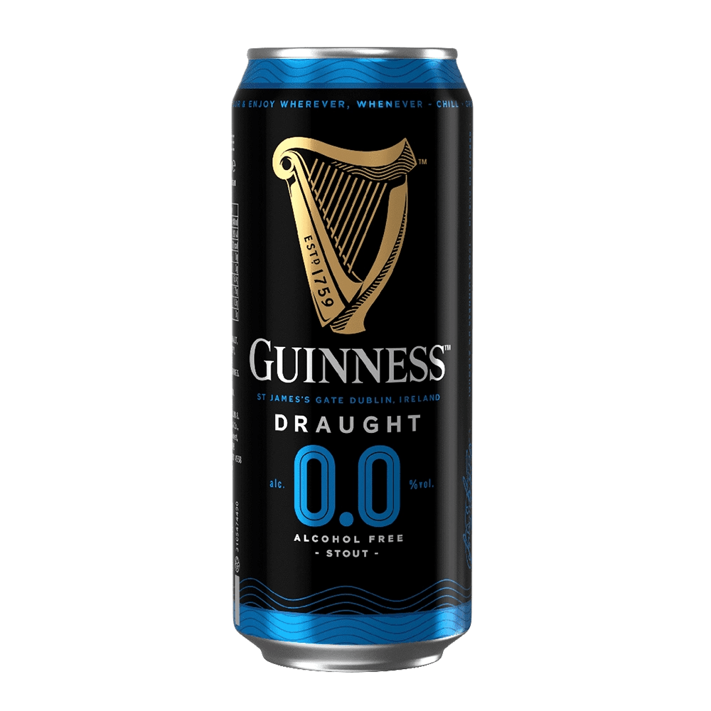 Guinness Draught 0.0 Non - Alcoholic Stout 440mL | Guinness | Craftzero