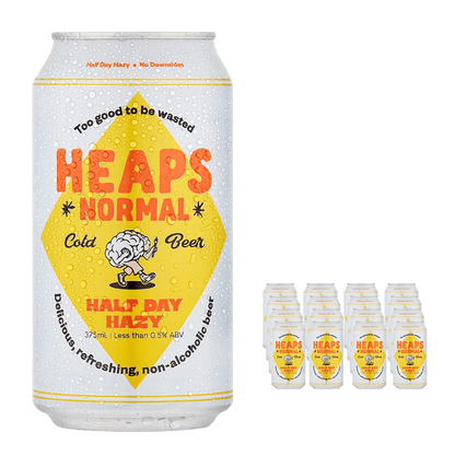 Heaps Normal Half Day Hazy 375mL | Heaps Normal | Craftzero