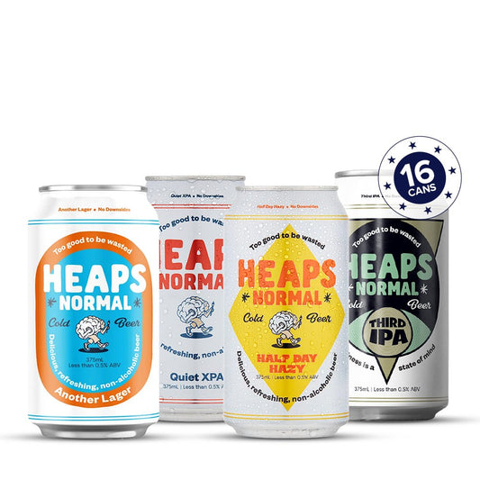 Heaps Normal Ultimate Sampler | XPA, Hazy, Lager & IPA (16 Pack) | Heaps Normal | Craftzero