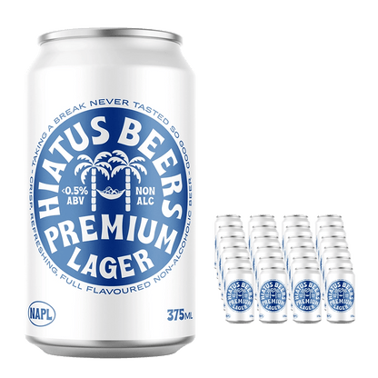 Hiatus Premium Lager 375mL | Hiatus Beers | Craftzero