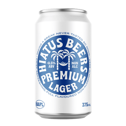 Hiatus Premium Lager 375mL | Hiatus Beers | Craftzero