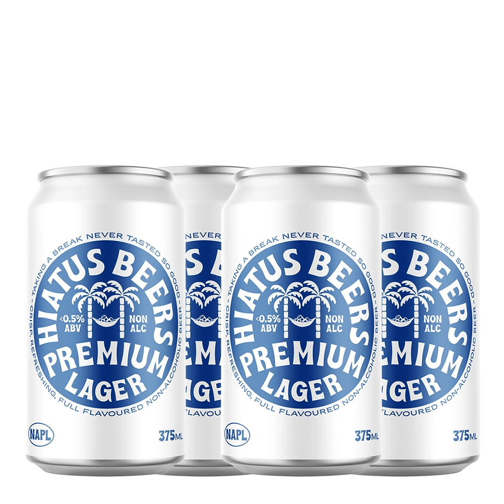 Hiatus Premium Lager 375mL | Hiatus Beers | Craftzero